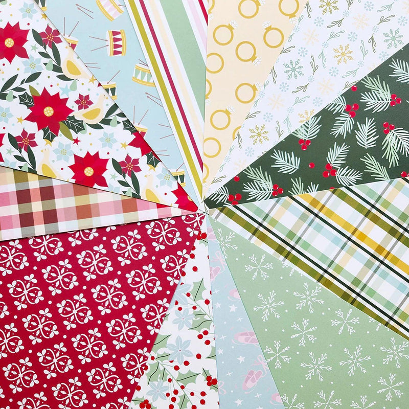 Catherine Pooler Patterned Paper 12"x12" - Partridge in a Pear Tree
