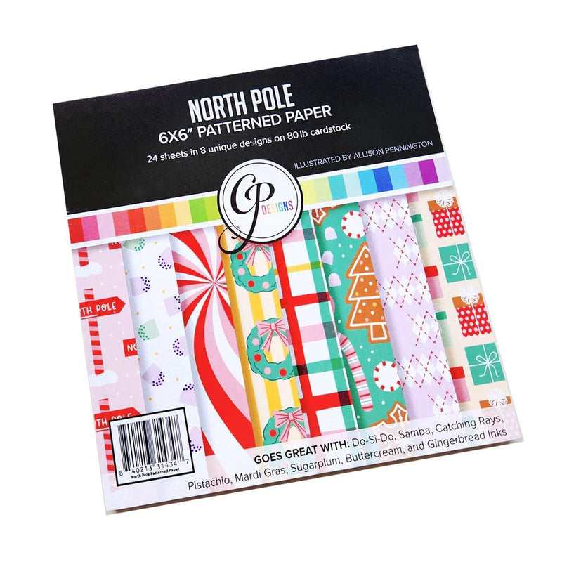 Catherine Pooler Patterned Paper 6"x6" - North Pole