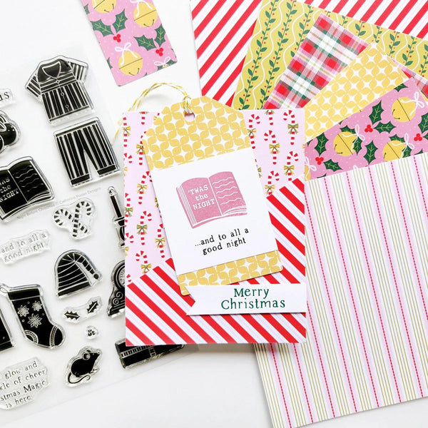 Catherine Pooler Patterned Paper 6"x6" - Pajama Prints