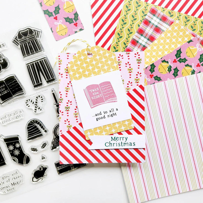 Catherine Pooler Patterned Paper 6"x6" - Pajama Prints