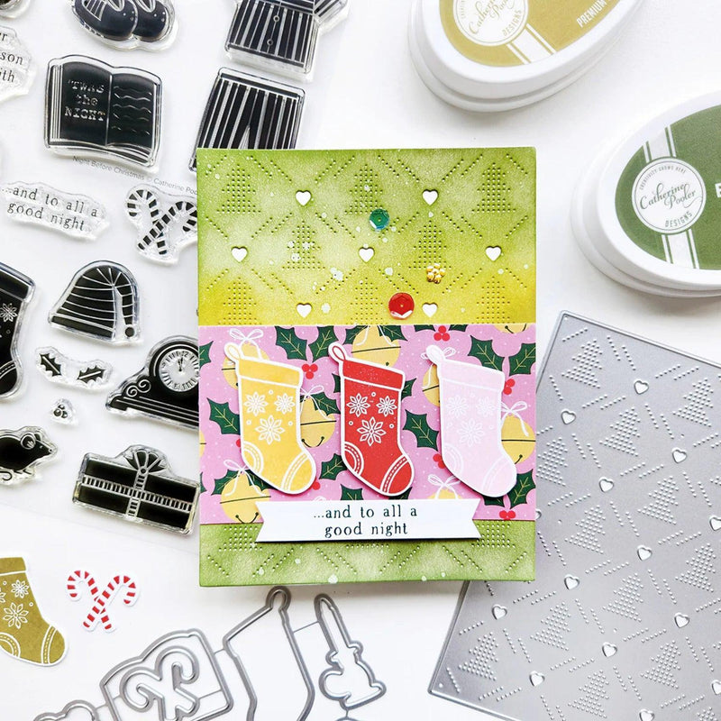 Catherine Pooler Stamp & Die Bundle - Night Before Christmas