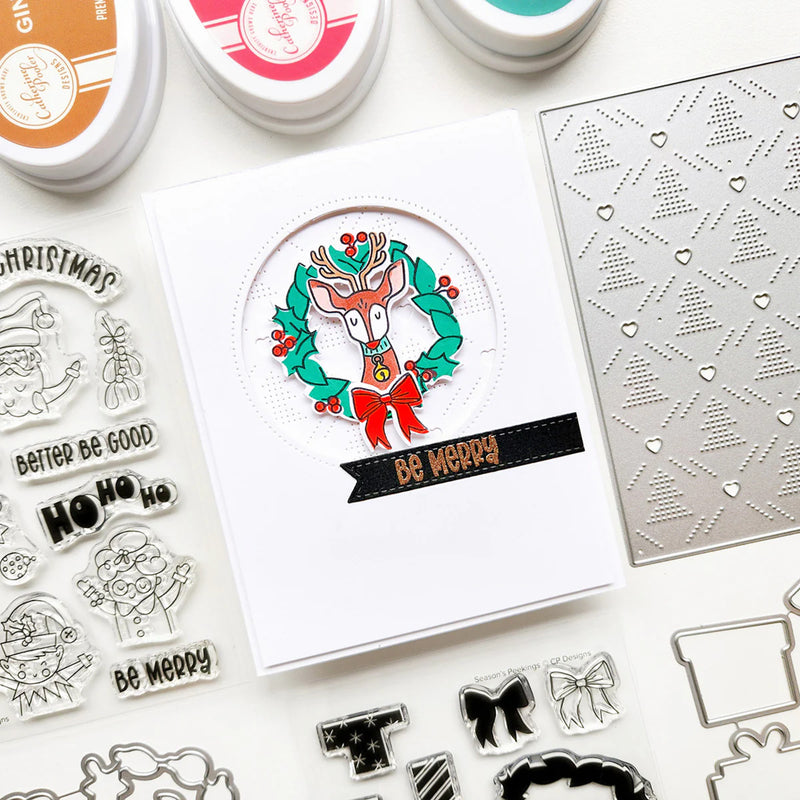 Catherine Pooler Stamp & Die Bundle - Santa’s Crew