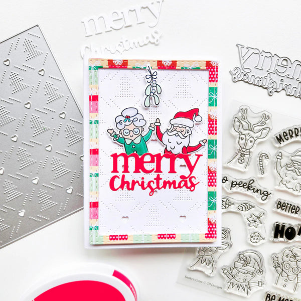 Catherine Pooler Stamp & Die Bundle - Santa’s Crew