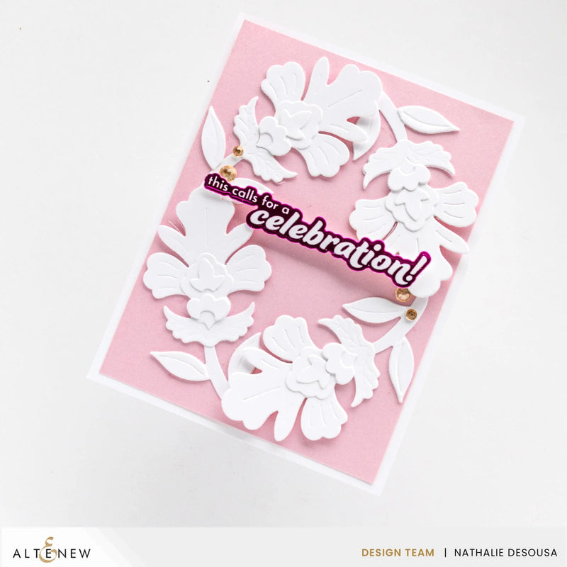 Altenew Celebration Sentiments Press Plate Set*