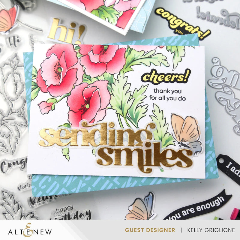 Altenew Celebration Sentiments Press Plate Set*
