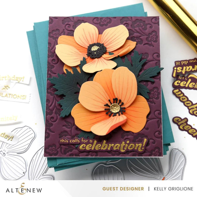 Altenew Celebration Sentiments Press Plate Set*