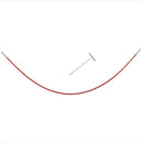 ChiaoGoo TWIST Red Cables 8" (20cm) - Small
