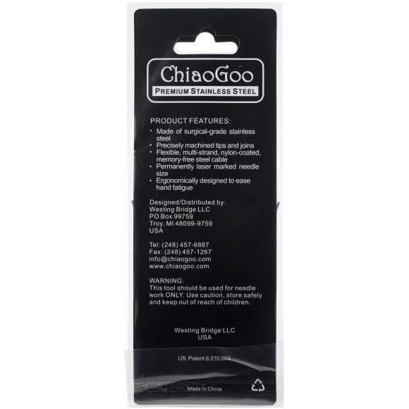 ChiaoGoo RED Lace Circular Needles - 16" (40cm) US 6 (4mm)