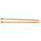 ChiaoGoo Single Point Bamboo Needles - 13" (33cm) Patina 9mm