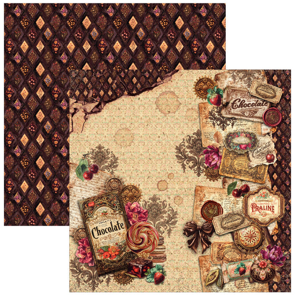 Ciao Bella 12" x 12" Paper Pad - The Chocolate Factory