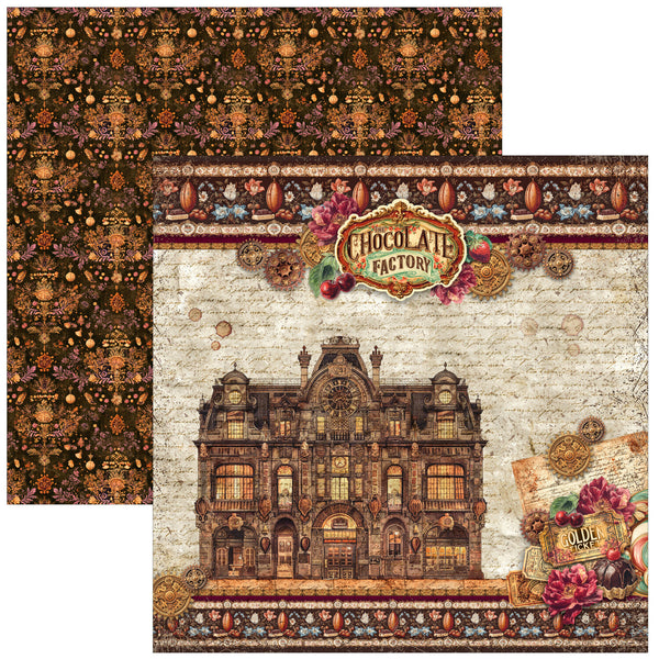 Ciao Bella 12" x 12" Paper Pad - The Chocolate Factory