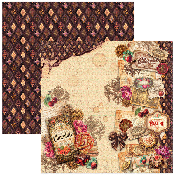 Ciao Bella 8" x 8" Paper Pad - The Chocolate Factory