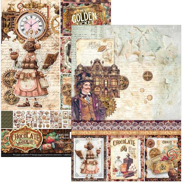 Ciao Bella A4 Creative Pad - The Chocolate Factory