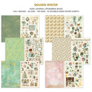 Ciao Bella A4 Junk Journal Ephemera Book - Golden Winter