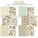 Ciao Bella A4 Junk Journal Ephemera Book - Golden Winter