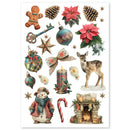 Ciao Bella A4 Rice Paper Mixed - Merry & Bright