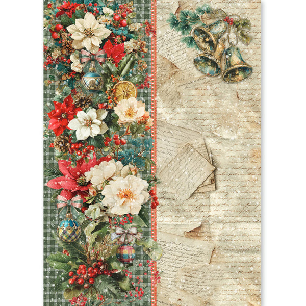 Ciao Bella A5 Rice Paper Mixed - Cozy Christmas