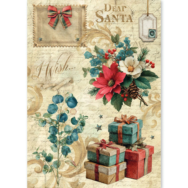 Ciao Bella A5 Rice Paper Mixed - Cozy Christmas