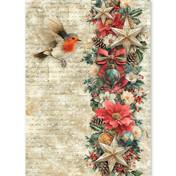 Ciao Bella A5 Rice Paper Mixed - Merry & Bright