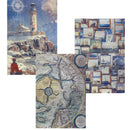 Ciao Bella A4 Deluxe Paper Silver & Vellum Dual Pack - An Artist Journey