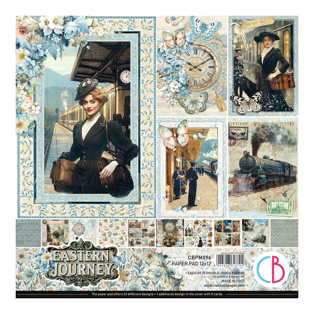 Ciao Bella Eastern Journey 12x12 Paper Pad | CraftOnline