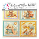 Ciao Bella Deluxe & Vellum Dual Pack with animal-themed designs on a white background.