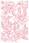 Crafter's Companion Sara Signature Floral Elegance 2D Embossing Folder 4"X6" Floral Delight*