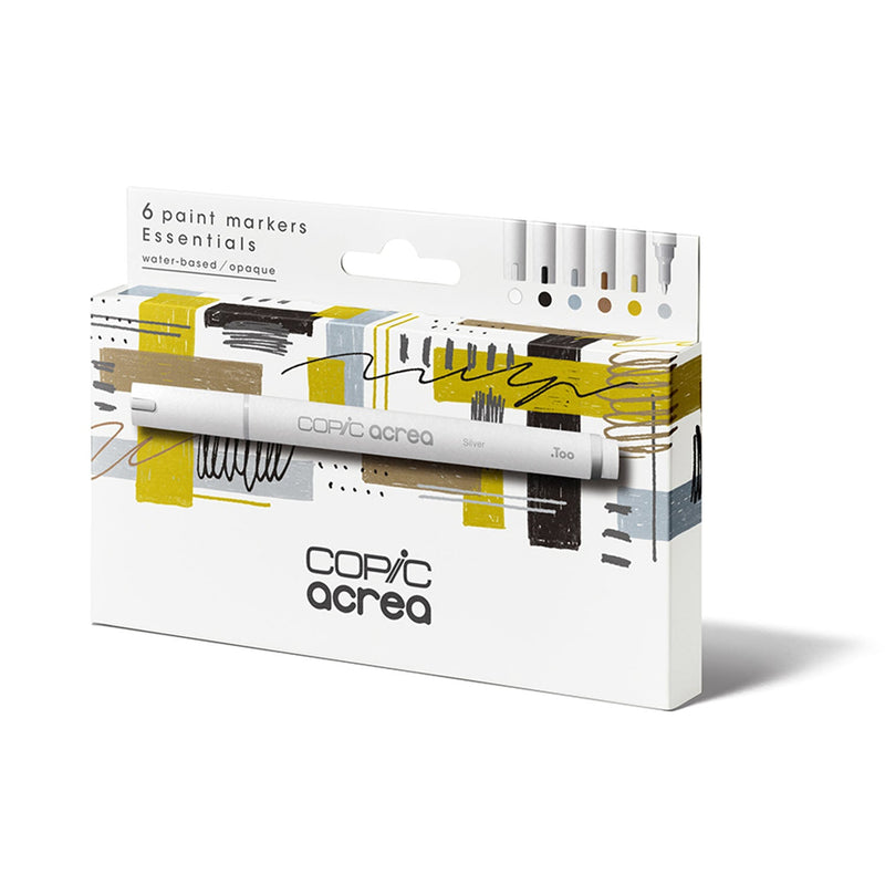 Copic Acrea Paint Markers Set of 6 - Essentials