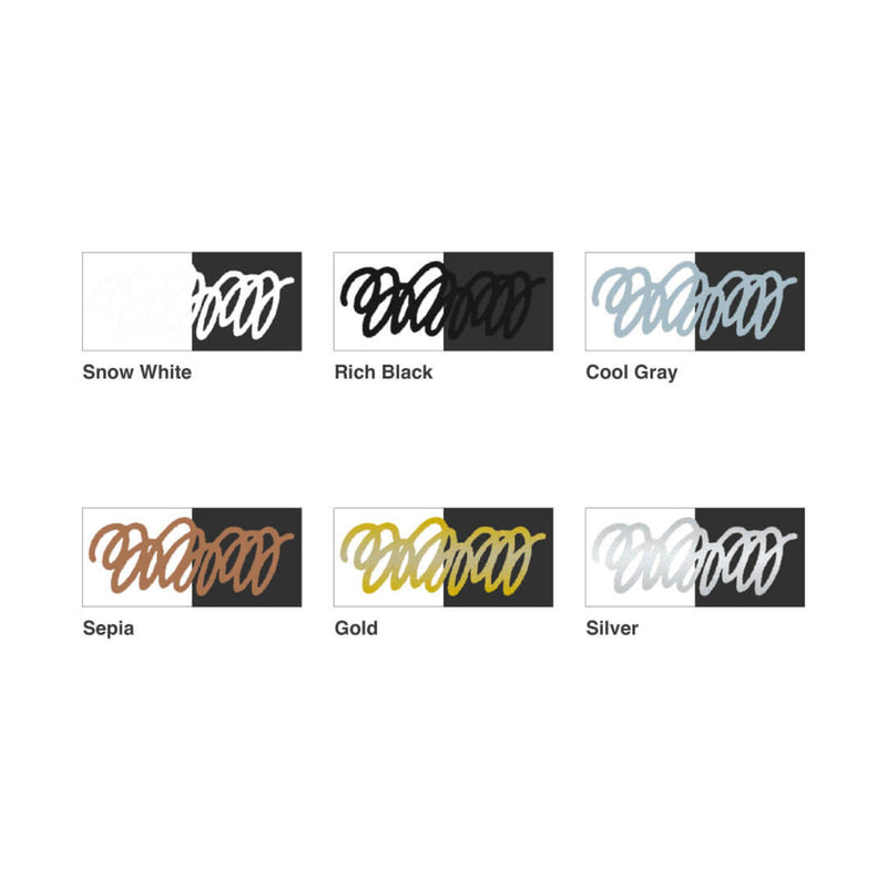 Copic Acrea Paint Markers Set of 6 - Essentials