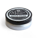 Cosmic Shimmerage Metallic Gilding Polish in Silver Dream, in a round silver tin with a black lid and a white and black label.