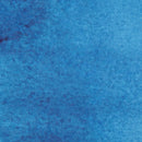 A close-up of a textured blue fabric or material surface with subtle tonal variation.