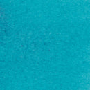 A close-up of a bright turquoise blue textured surface, likely a fabric or material swatch.