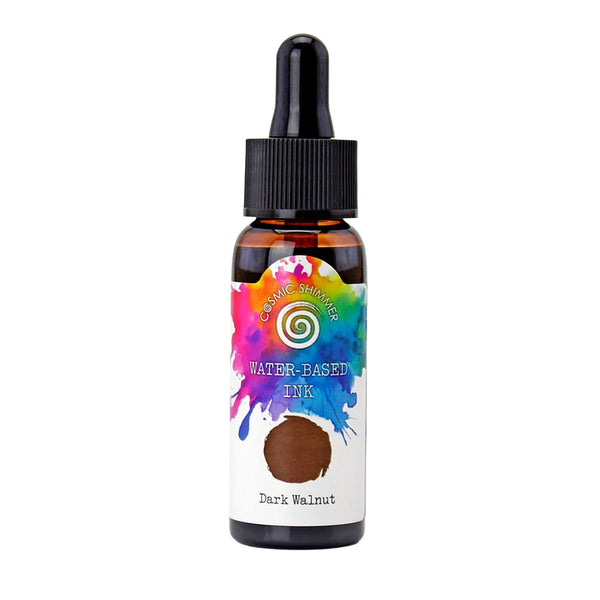 Cosmic Shimmer Water-Based Ink 29ml - Dark Walnut