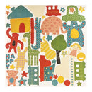 Cosmo Cricket 12"x12" Sticker Sheet - Jack's World