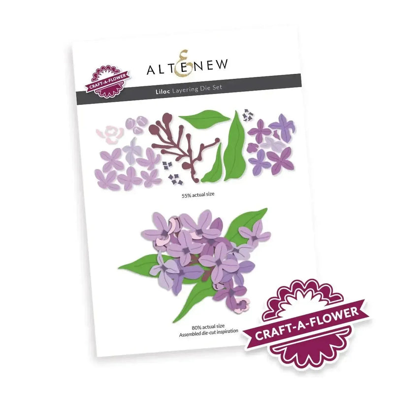 Altenew Craft-A-Flower: Lilac Layering Die Set*
