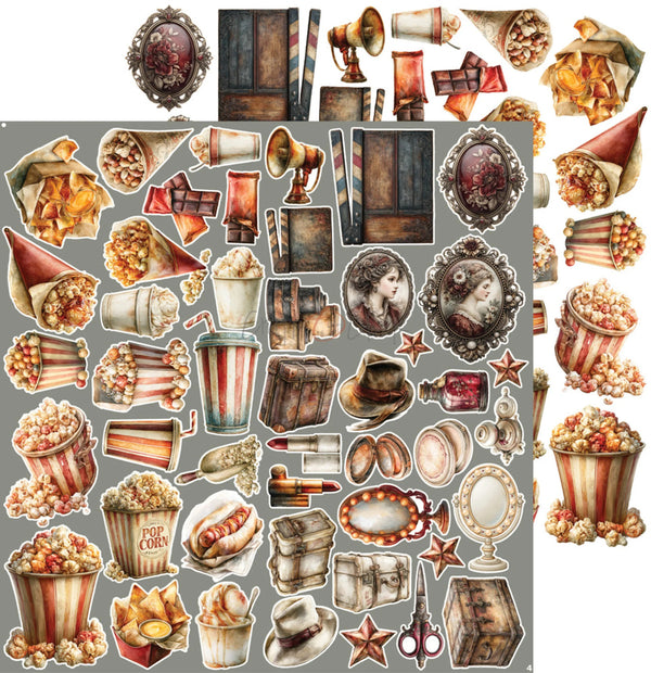 Craft O'Clock Silver Screen Magic Extras Set - Cinema