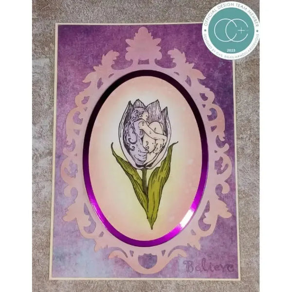 Craft Consortium Faeries Photopolymer Stamp Set Tulip