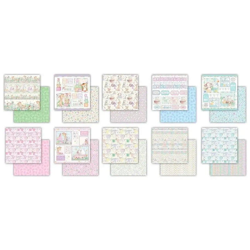 Craft Consortium Double-Sided Paper Pad 12"X12" 30/Pkg Little Ones