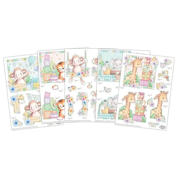 Craft Consortium 3D Decoupage Set Little Ones