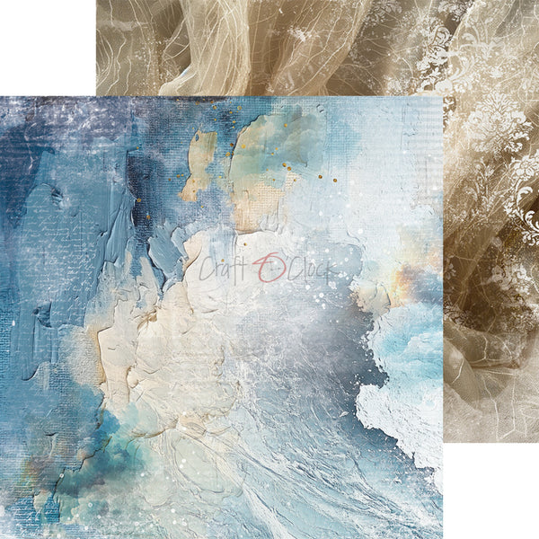 Craft O'Clock Emerald Tales 8"x8" Basic Papers Set