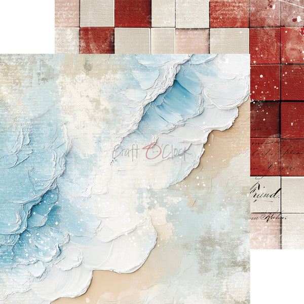 Craft O'Clock Emerald Tales 8"x8" Basic Papers Set