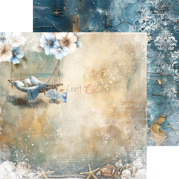 Craft O'Clock Emerald Tales 8"x8" Paper Set