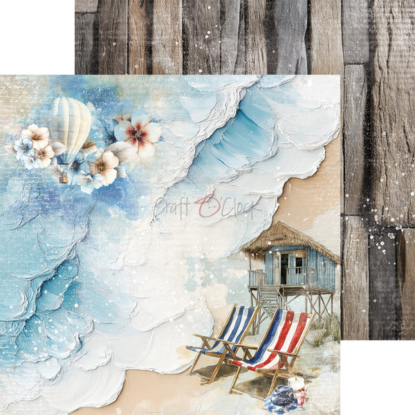 Craft O'Clock Emerald Tales 8"x8" Paper Set