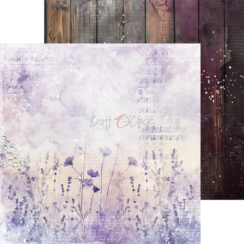 Craft O'Clock Heritage Whispers 8"x8" Medium Papers Set