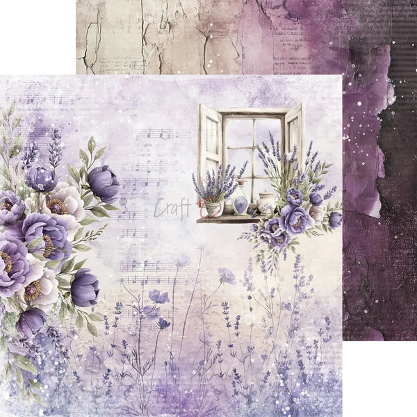 Craft O'Clock Heritage Whispers 8"x8" Paper Set