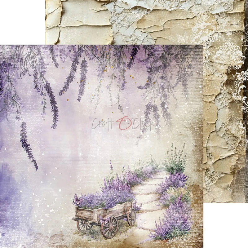 Craft O'Clock Heritage Whispers 8"x8" Paper Set