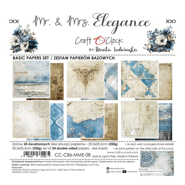 Product packaging for Craft Clock 'Mr. & Mrs.