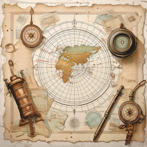 Craft O'Clock Summer Adventures 8"x8" Medium Papers Set