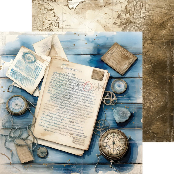 Craft O'Clock Summer Adventures 8"x8" Paper Set