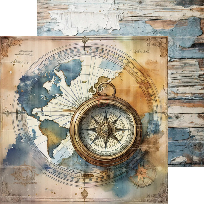 Craft O'Clock Summer Adventures 8"x8" Paper Set